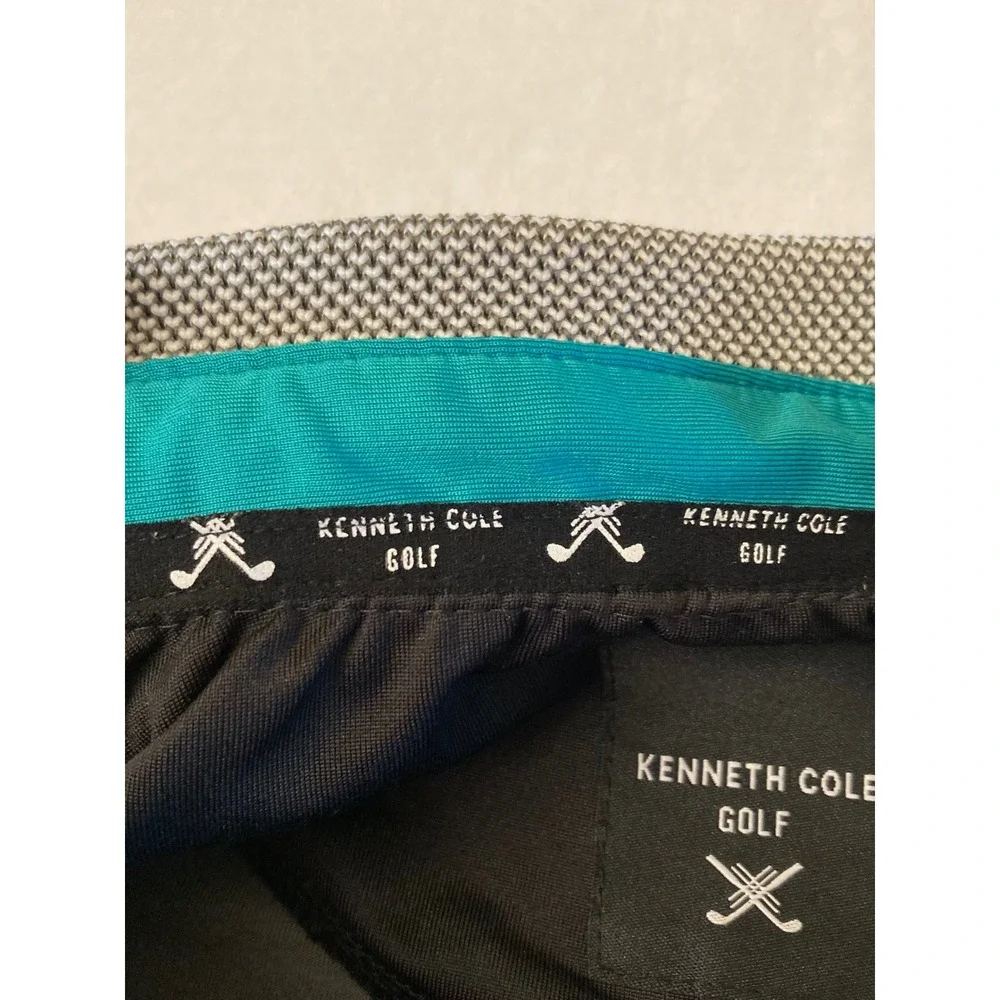 Kenneth Cole Golf Polo Shirt Mens Medium Gray Camo Short Sleeve - Picture 8 of 12